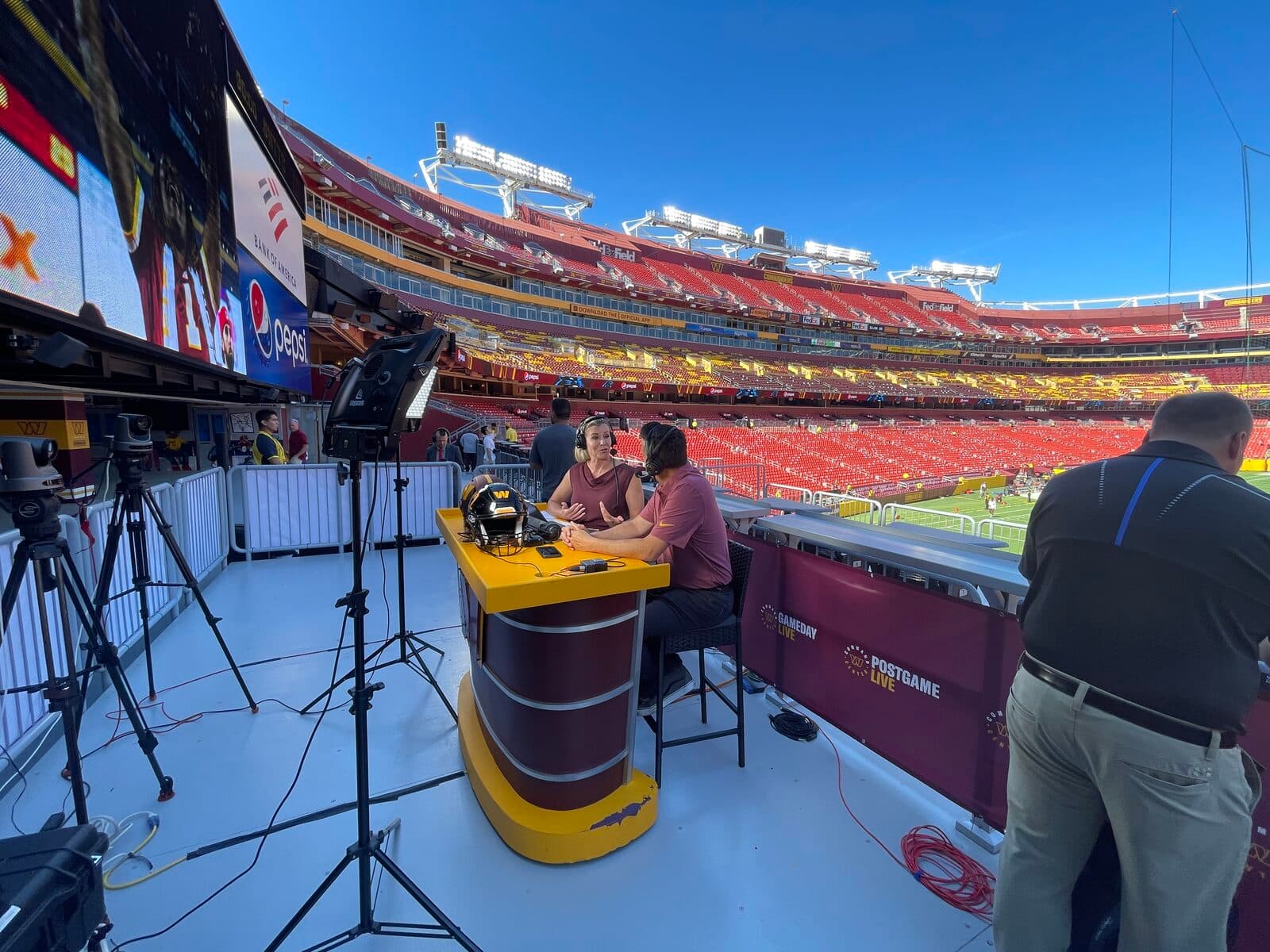 Washington Commanders Broadcast Facility