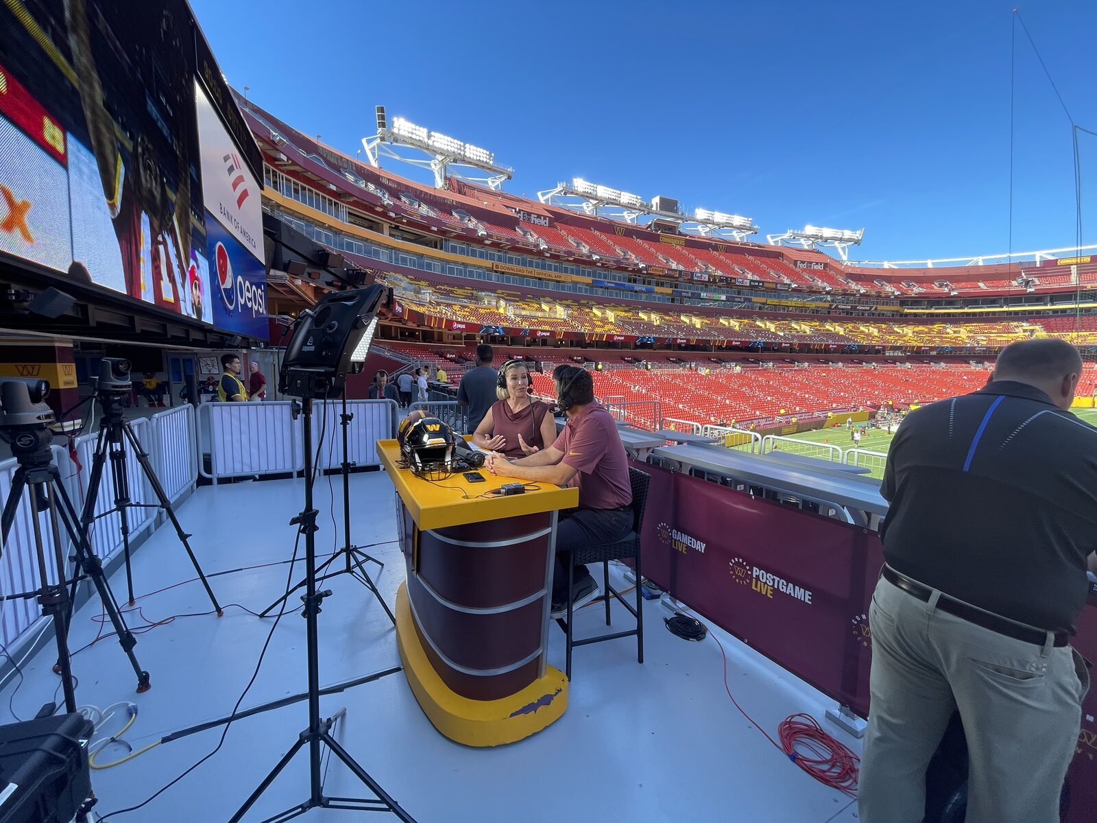 Washington Commanders Broadcast Facility